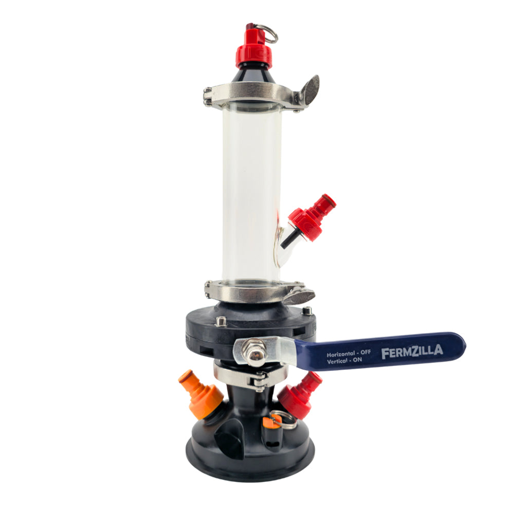 New KegLand 4 Inch TC Pressure Lid with 2 Inch Port. Plus! all the hop bong goodies thought out so you don't have to.