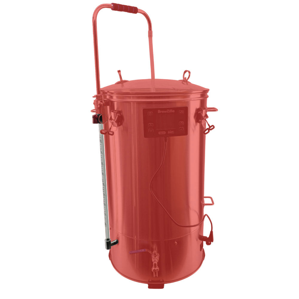 Suits 65L BrewZilla Gen 3 to 3.1.1 and 4 breweries. This will enable you to see the liquid level through the incredibly strong and crack resistant PPSU sight glass.