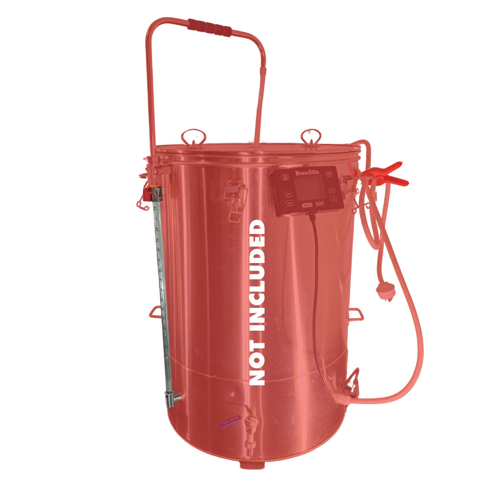 Suits 100L BrewZilla Gen 4. This will enable you to see the liquid level through the incredibly strong and crack resistant PPSU sight glass.