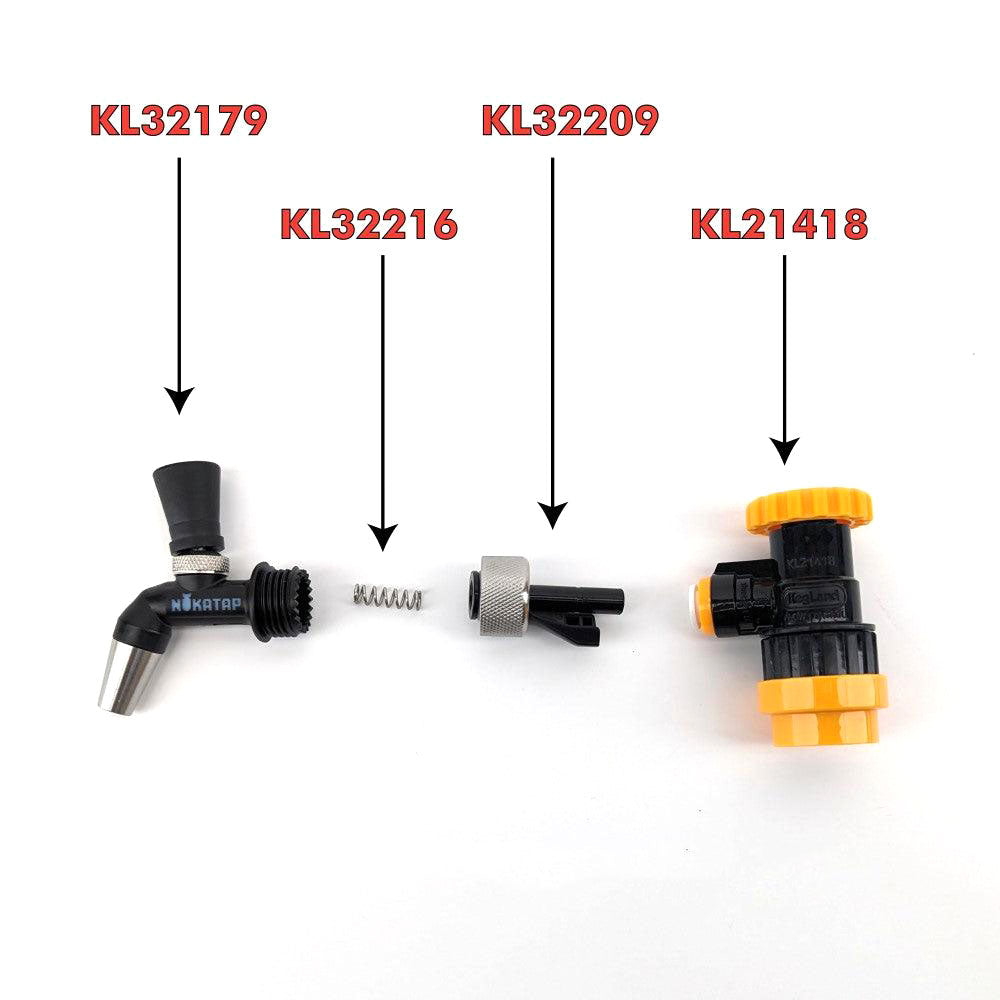 NukaTap Mini Flow Control Disconnect Kit