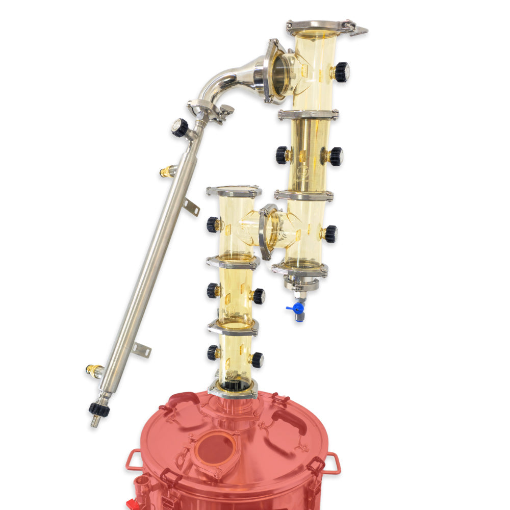 3" PolyPhoenix G-6 Vapour Infused Gin Pot Still