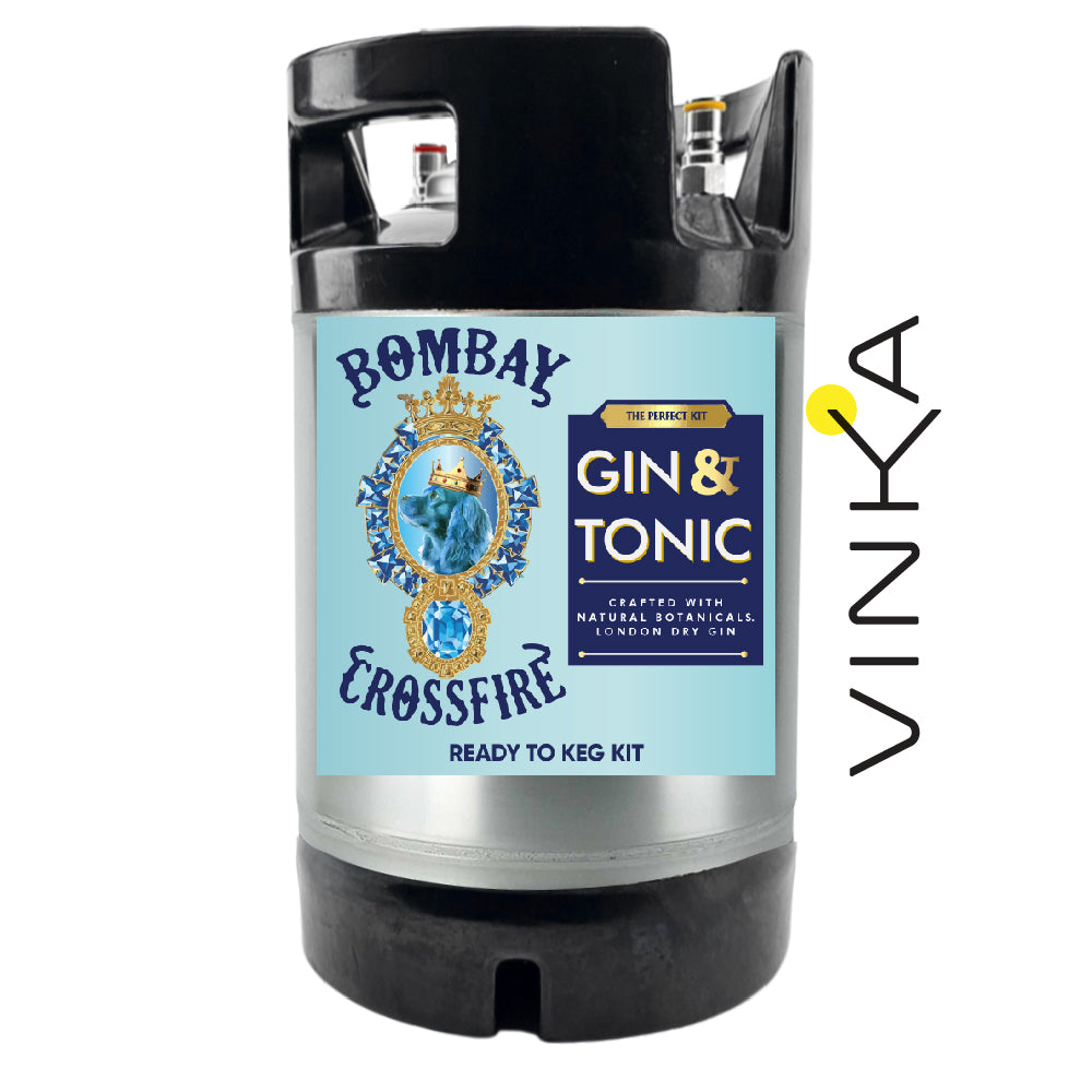 Bombay Crossfire Gin and Tonic - Ready to Keg Kit