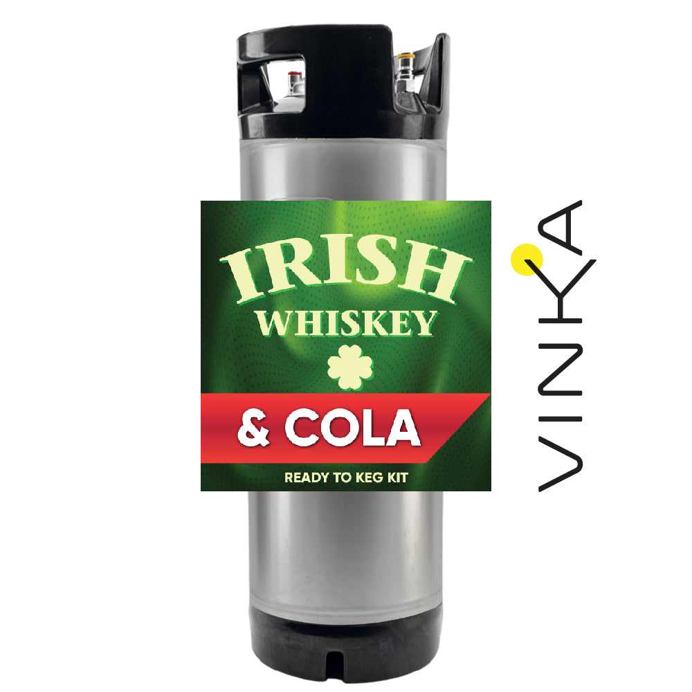Irish Whiskey and Cola Ready to Keg Kit