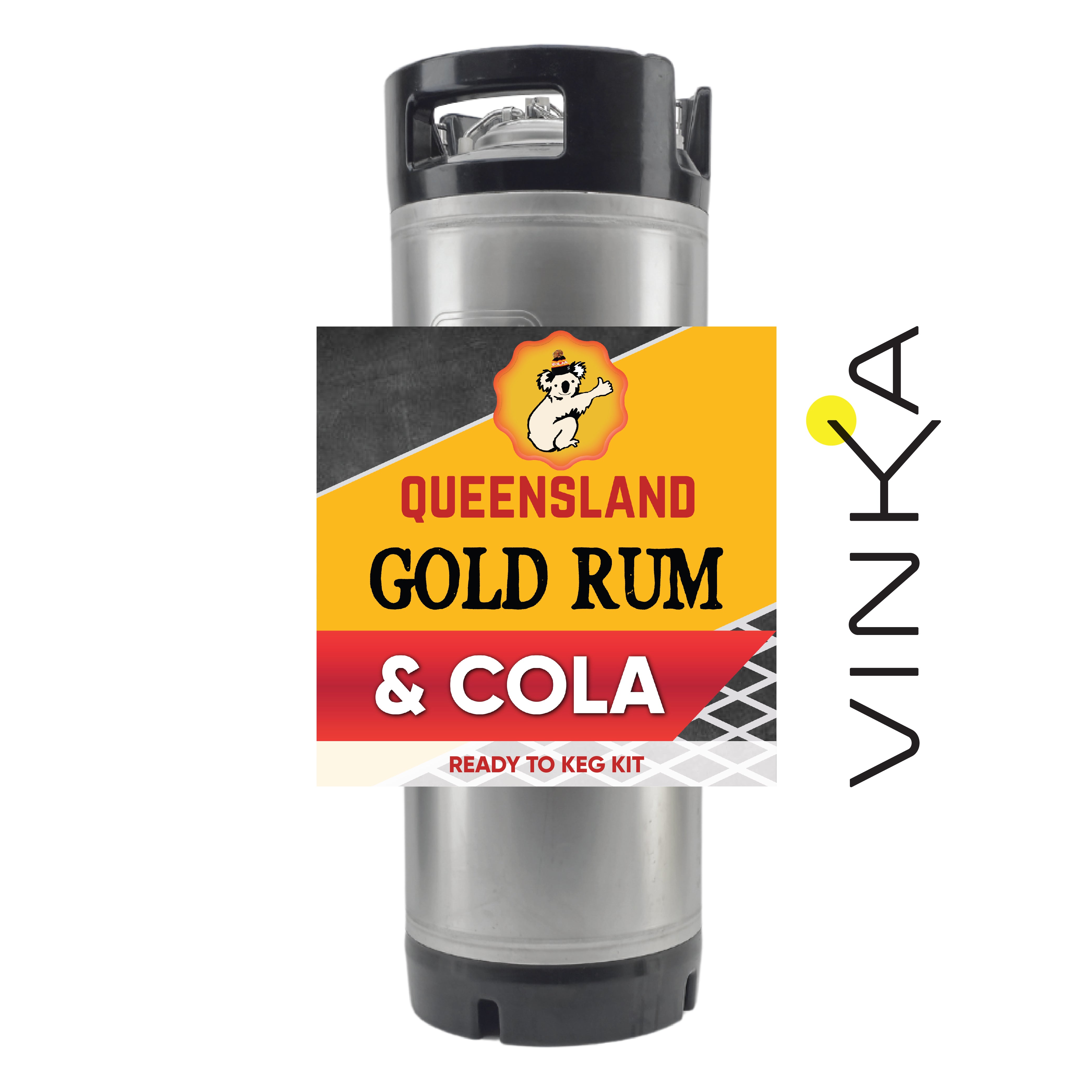 Our take on Bundy and Coke using Impressence Essences and Cola. An homage to a great Australian Classic Bundaberg Rum with Cola, in a ready to keg format.