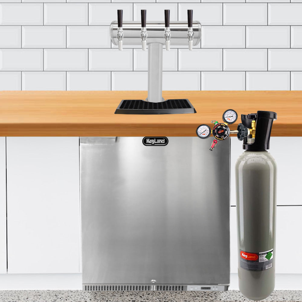 Undercover / Build In / Semi-Integrated Kegerator Homebrew Bar Kit