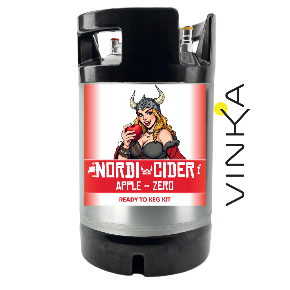 Absolutely astonishing natural apple cider flavours with a crisp finish. We would liken this cider to a proper craft cider without any funk or sugar!