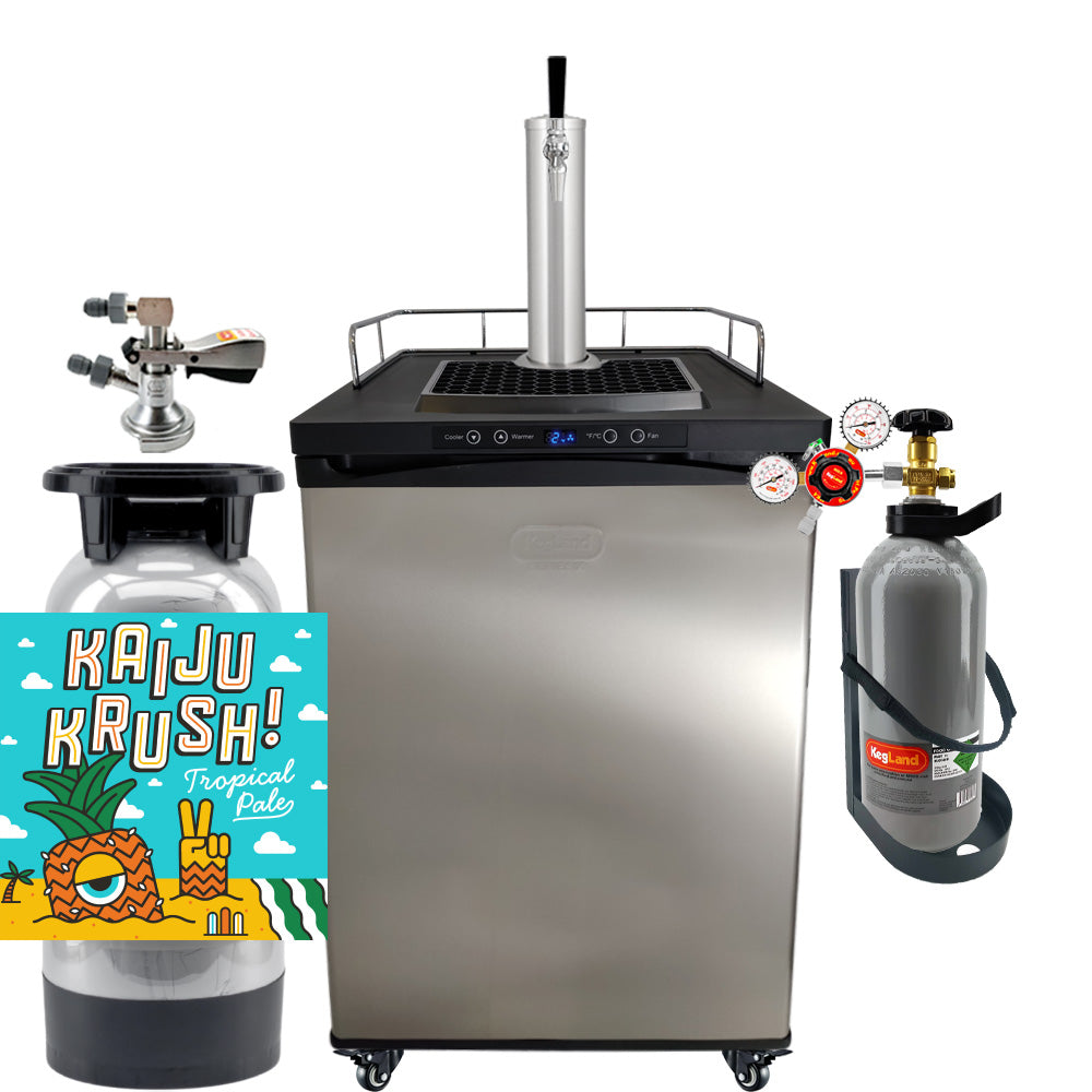 Krush! boasts a super-clean malt profile with a shipload of juicy tropical fruit flavours.