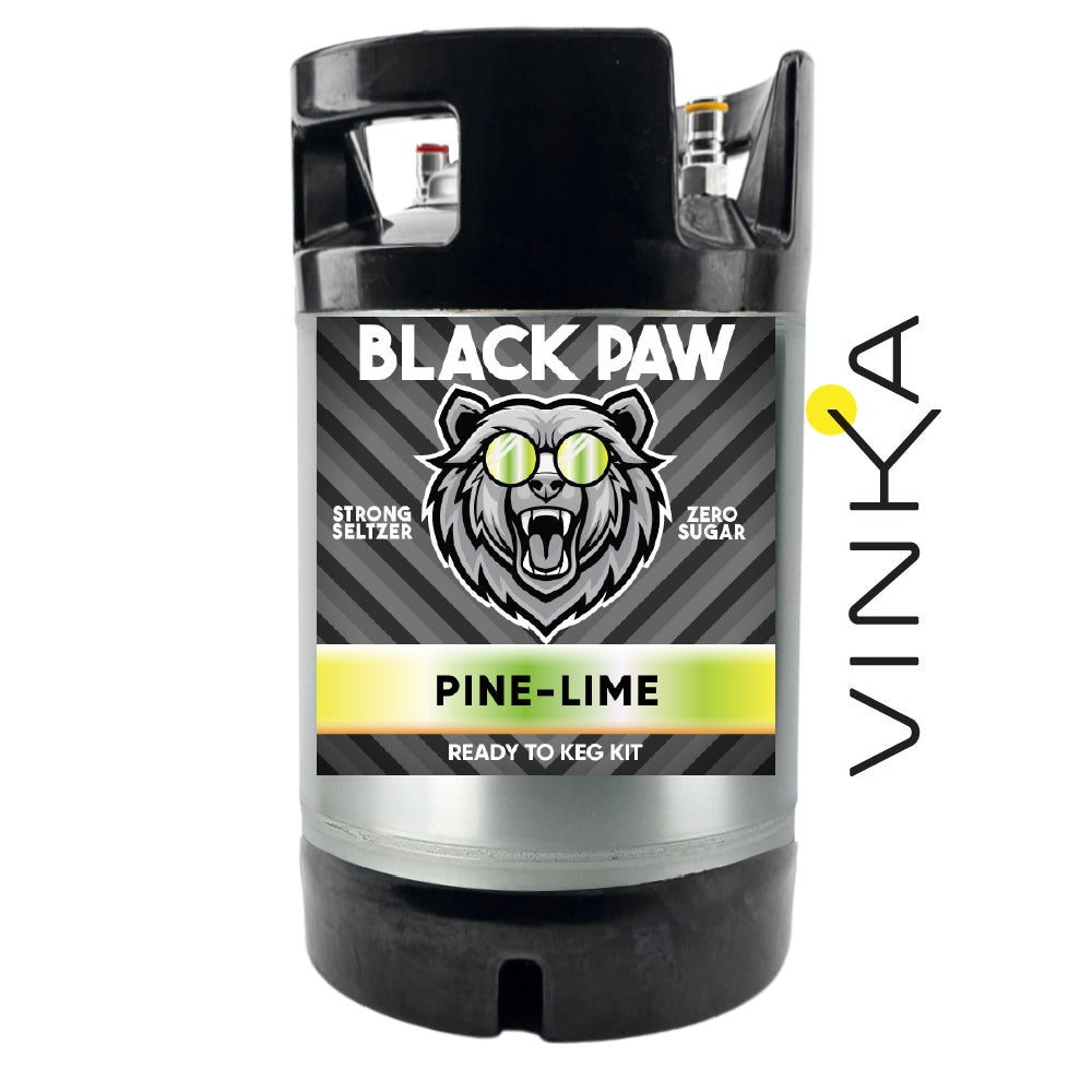 9.5L VINKA Kit for Extra Strong 9%+ Black Paw Pine-Lime