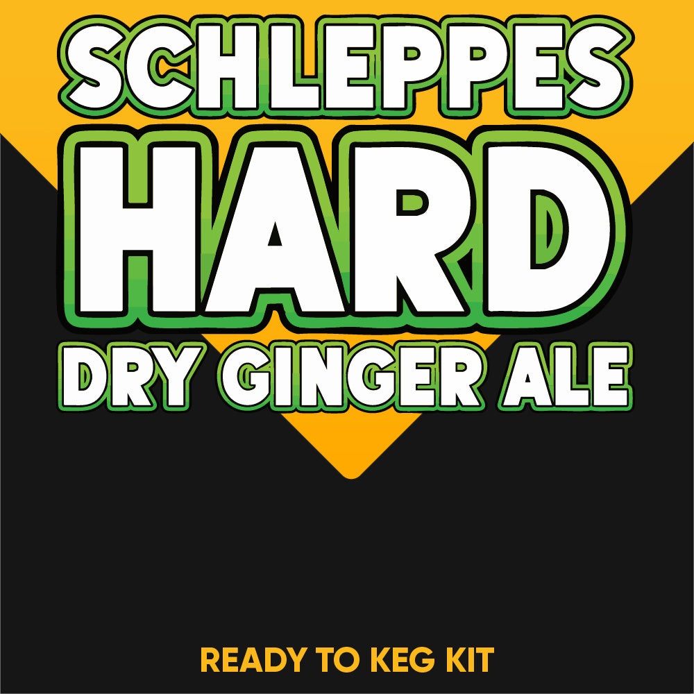 Schleppes Hard Dry Ginger Ale - Ready to Keg Kit