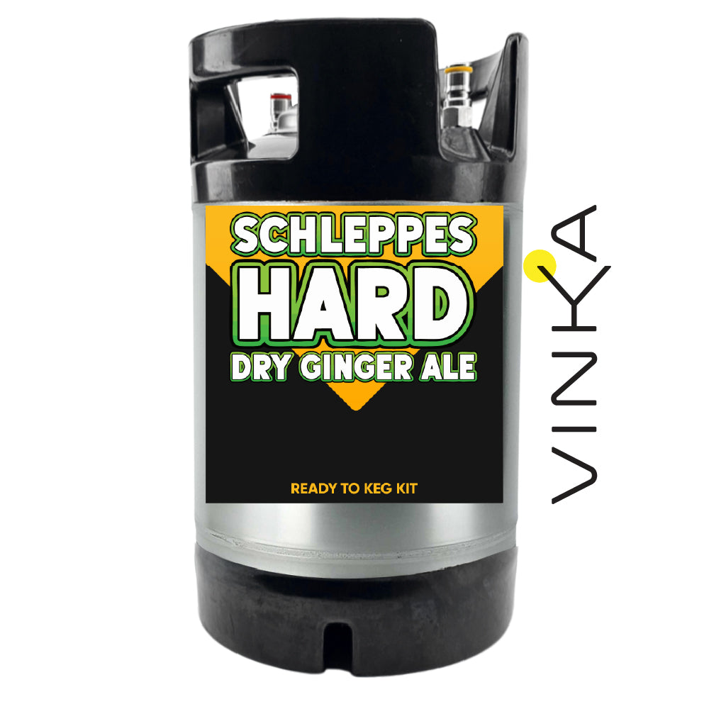 Schleppes Hard Dry Ginger Ale - Ready to Keg Kit