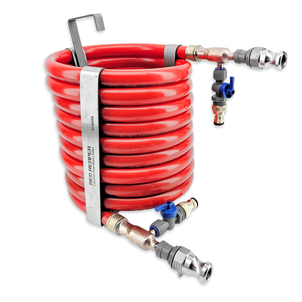 Paired with the duotight 9.5mm range, you'll be able to attach your hose / camlock fittings within seconds.