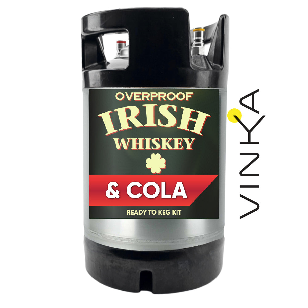 Overproof Irish Whiskey & Cola 9.5L RTK Kit (ABV 8.7%)