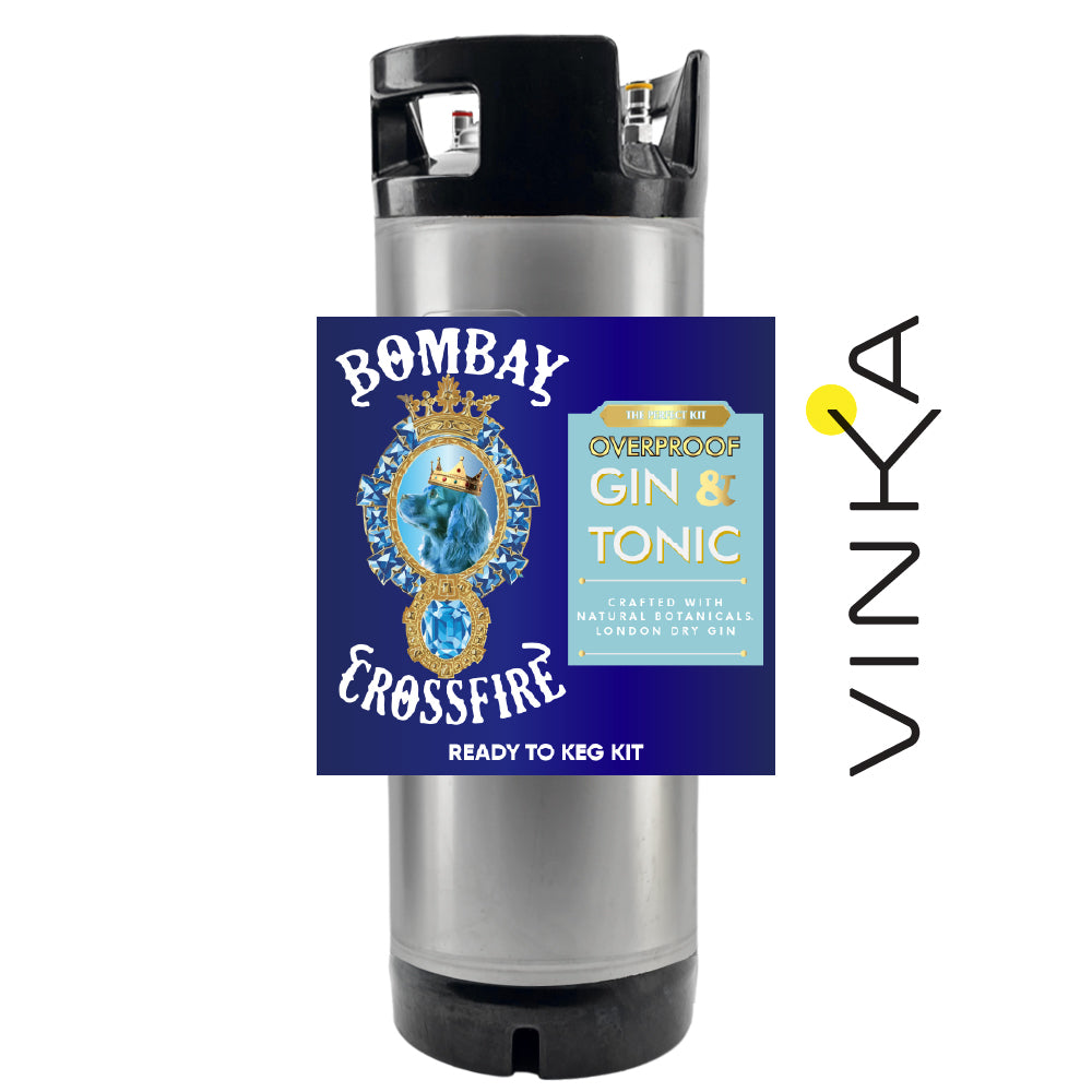 Bombay Crossfire Gin and Tonic - Ready to Keg Kit