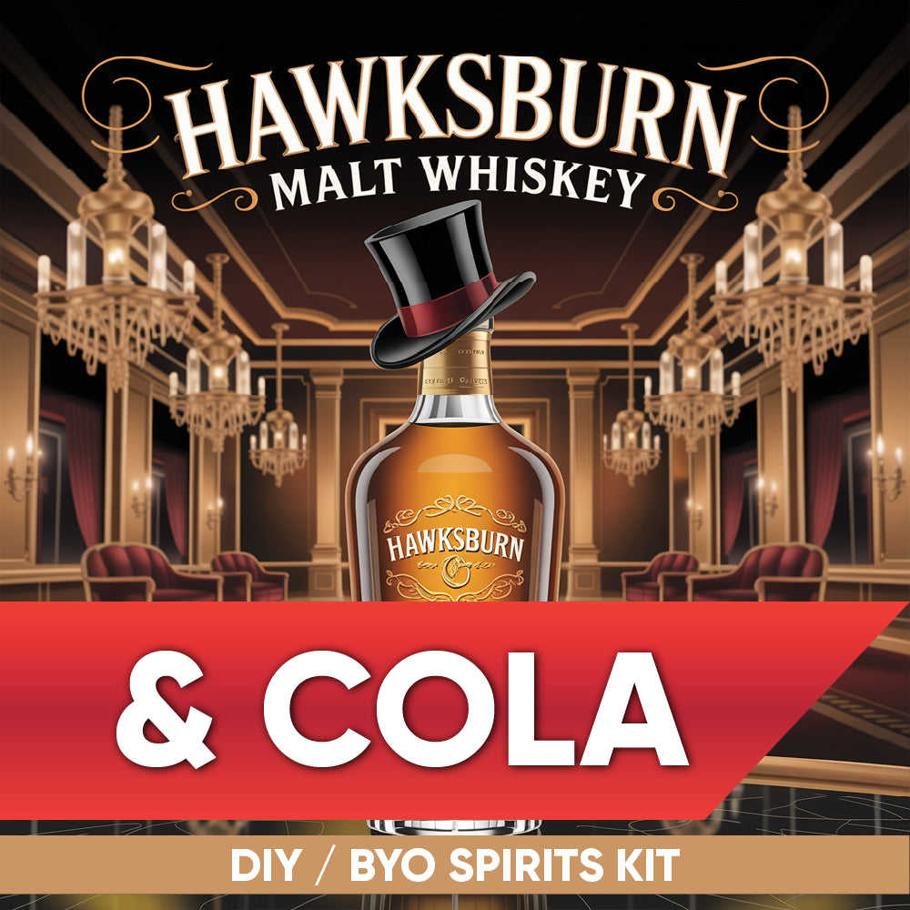 Hawksburn Whiskey and Cola - DIY ~ BYO Spirits Keg Kit
