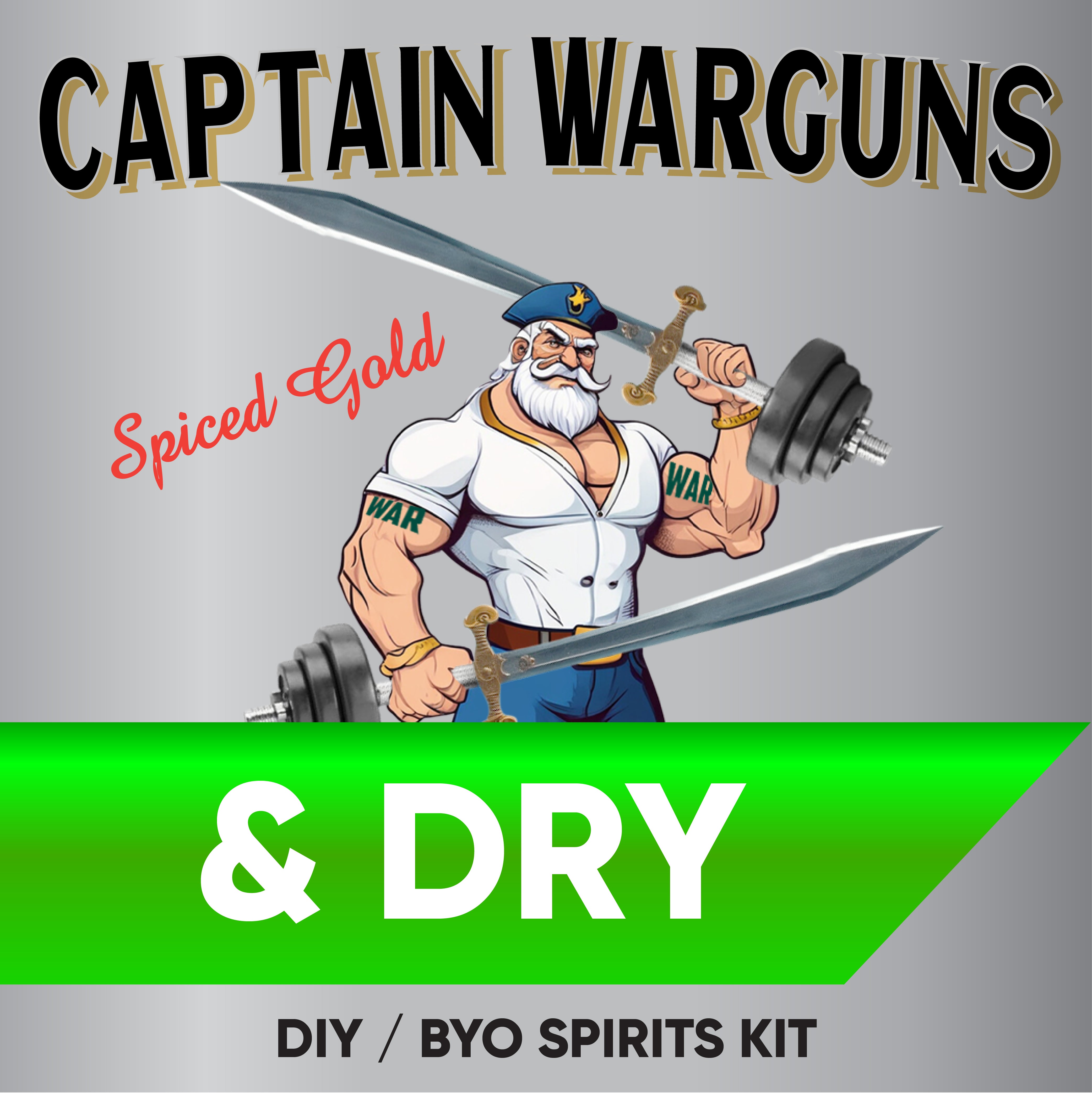 Captain Warguns & Dry DIY spirits kit