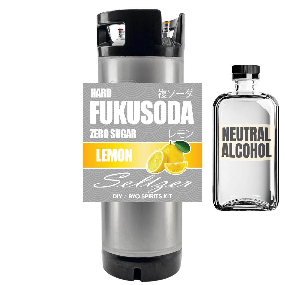 Hard Koketsu Lemon Seltzer - DIY/BYO Spirit 19L Kit