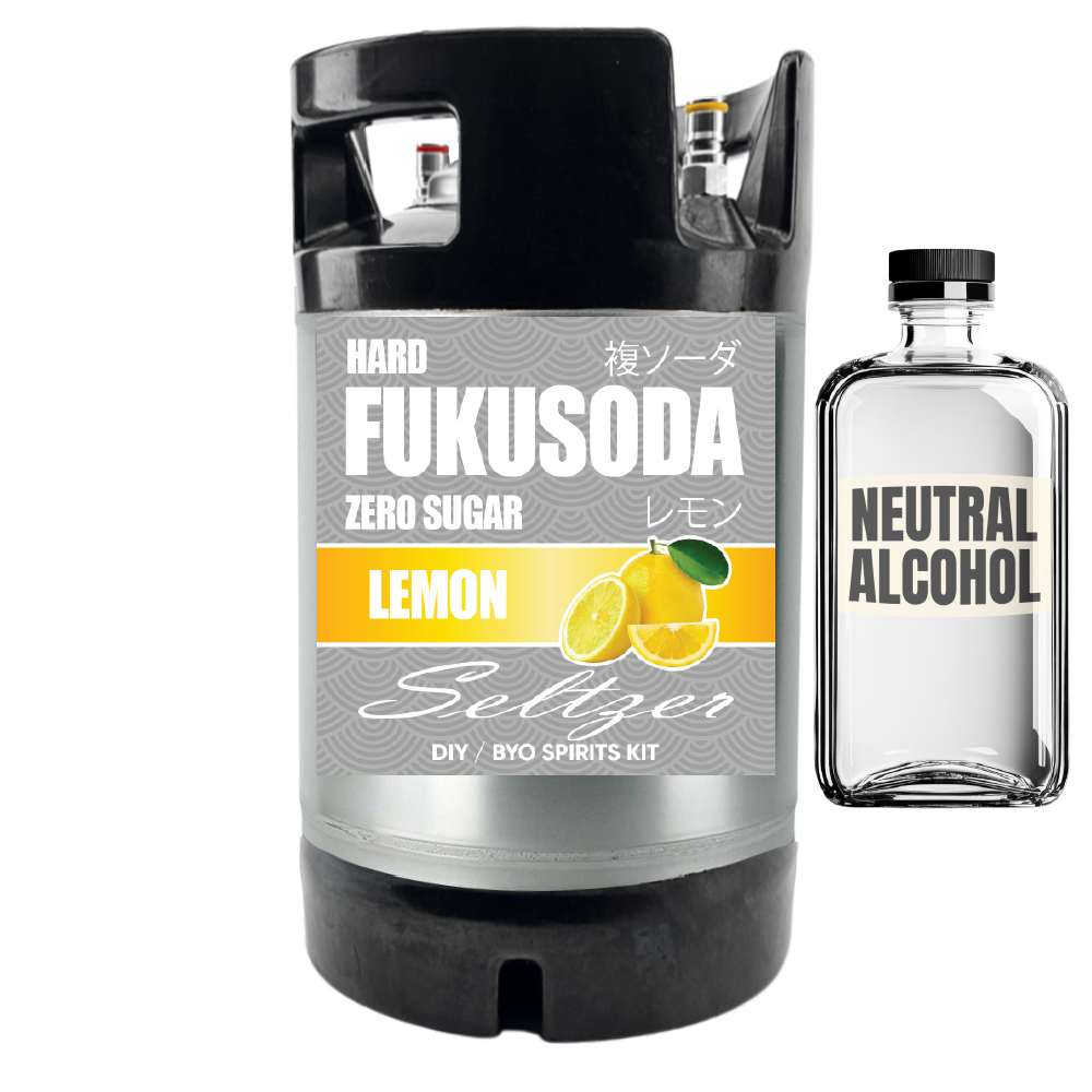 Hard Koketsu Lemon Seltzer - DIY/BYO Spirit 9.5L Kit