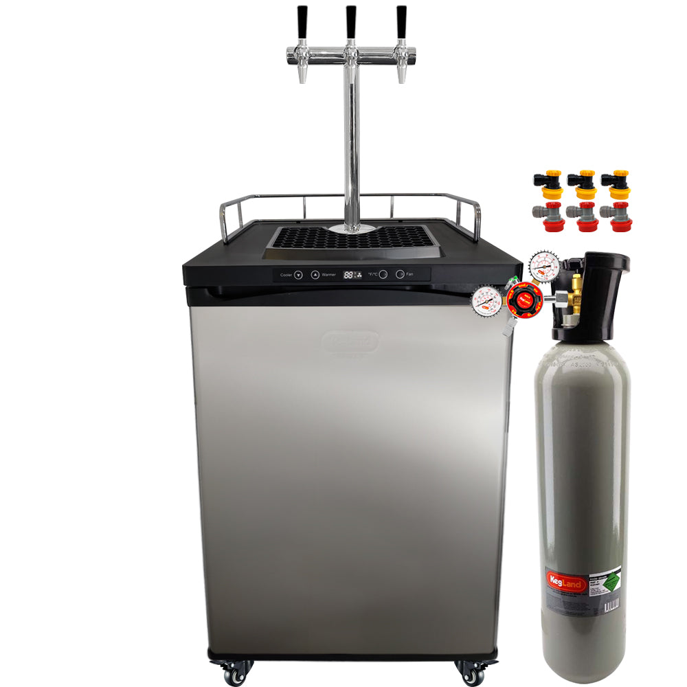 Super Slim T-Bar Kegerator Homebrew Bar Kit