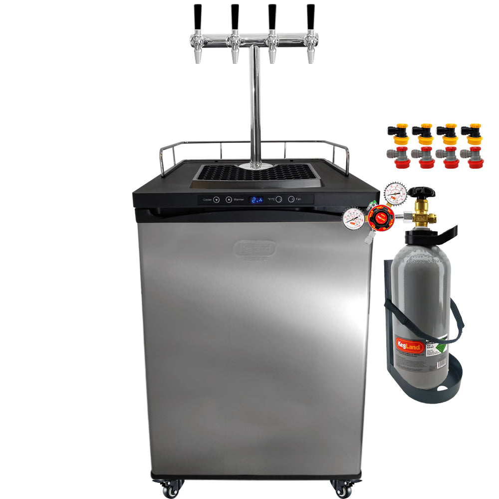 Super Slim T-Bar Kegerator Homebrew Bar Kit