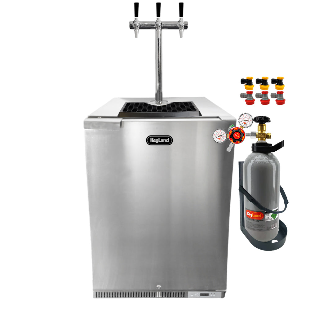 Super Slim T-Bar Kegerator Homebrew Bar Kit
