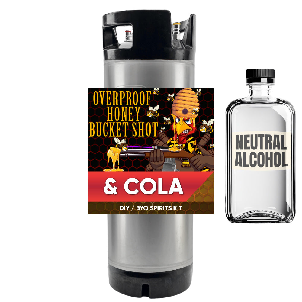 Kentucky Honey Bourbon and Cola - DIY ~ BYO Spirits Keg Kit