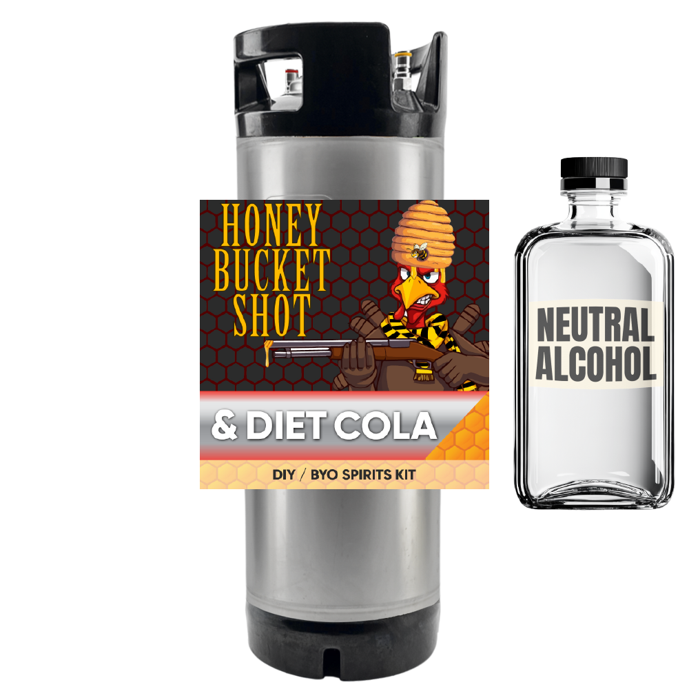 Kentucky Honey Bourbon and Diet Cola - DIY ~ BYO Spirits Keg Kit