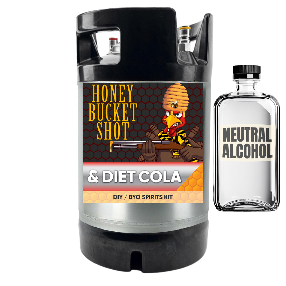 Kentucky Honey Bourbon and Diet Cola - DIY ~ BYO Spirits Keg Kit