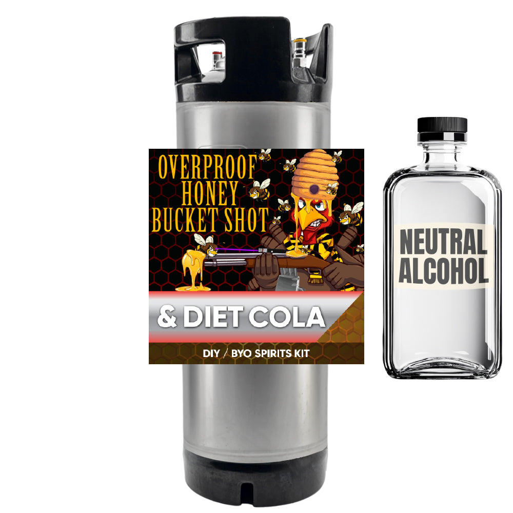 Kentucky Honey Bourbon and Diet Cola - DIY ~ BYO Spirits Keg Kit