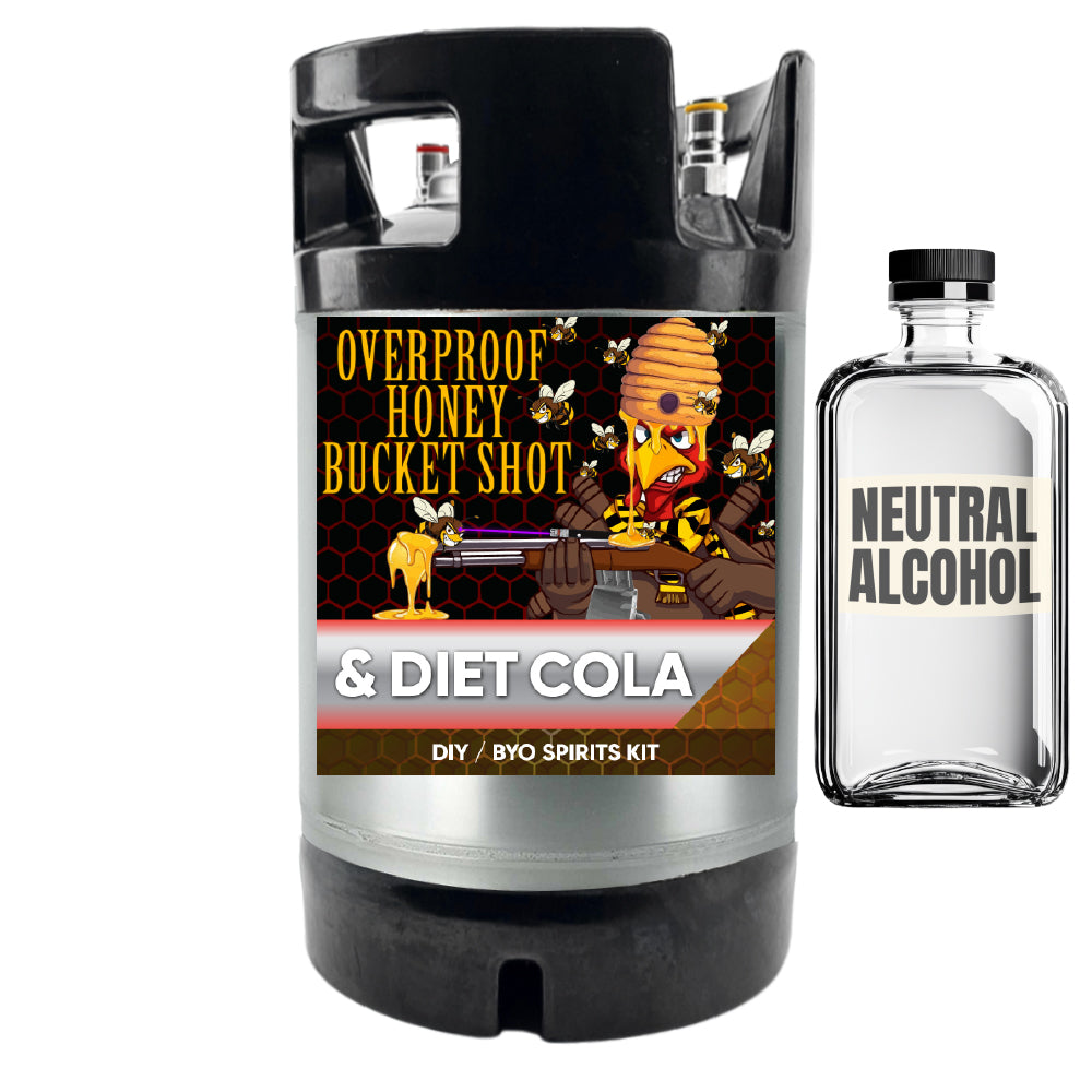 Kentucky Honey Bourbon and Diet Cola - DIY ~ BYO Spirits Keg Kit