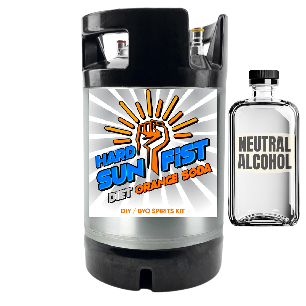 Hard Diet Sun Fist - Orange Soda - DIY ~ BYO Spirits Keg Kit