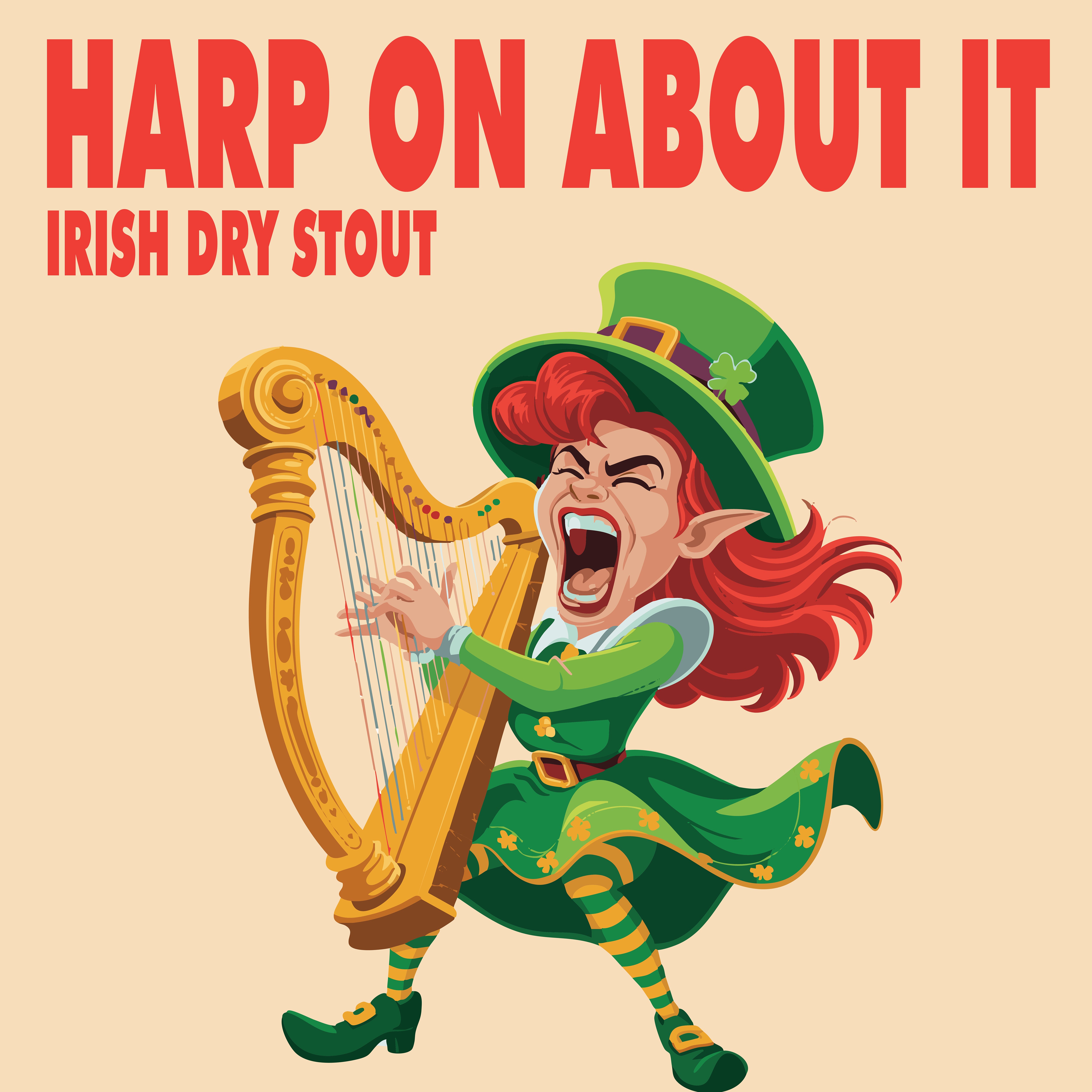 A lighter abv Irish Dry Stout, with roasty coffee, chocolate nuances that will dazzle the tongue.