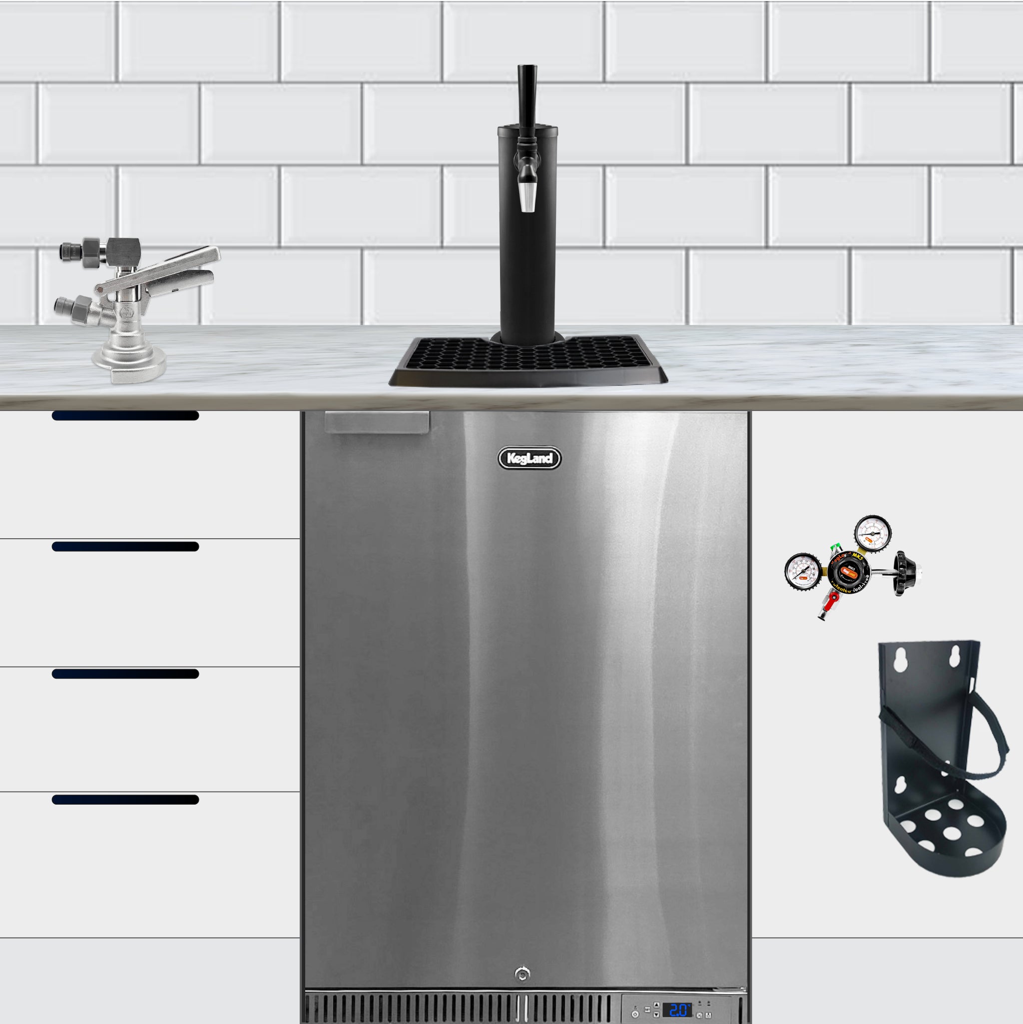 KegLand Under Cover Kegerator Builder