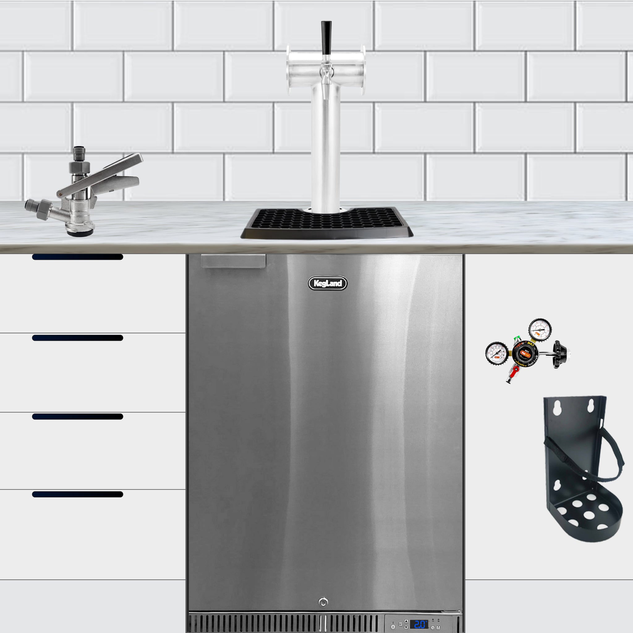 KegLand Under Cover Kegerator Builder