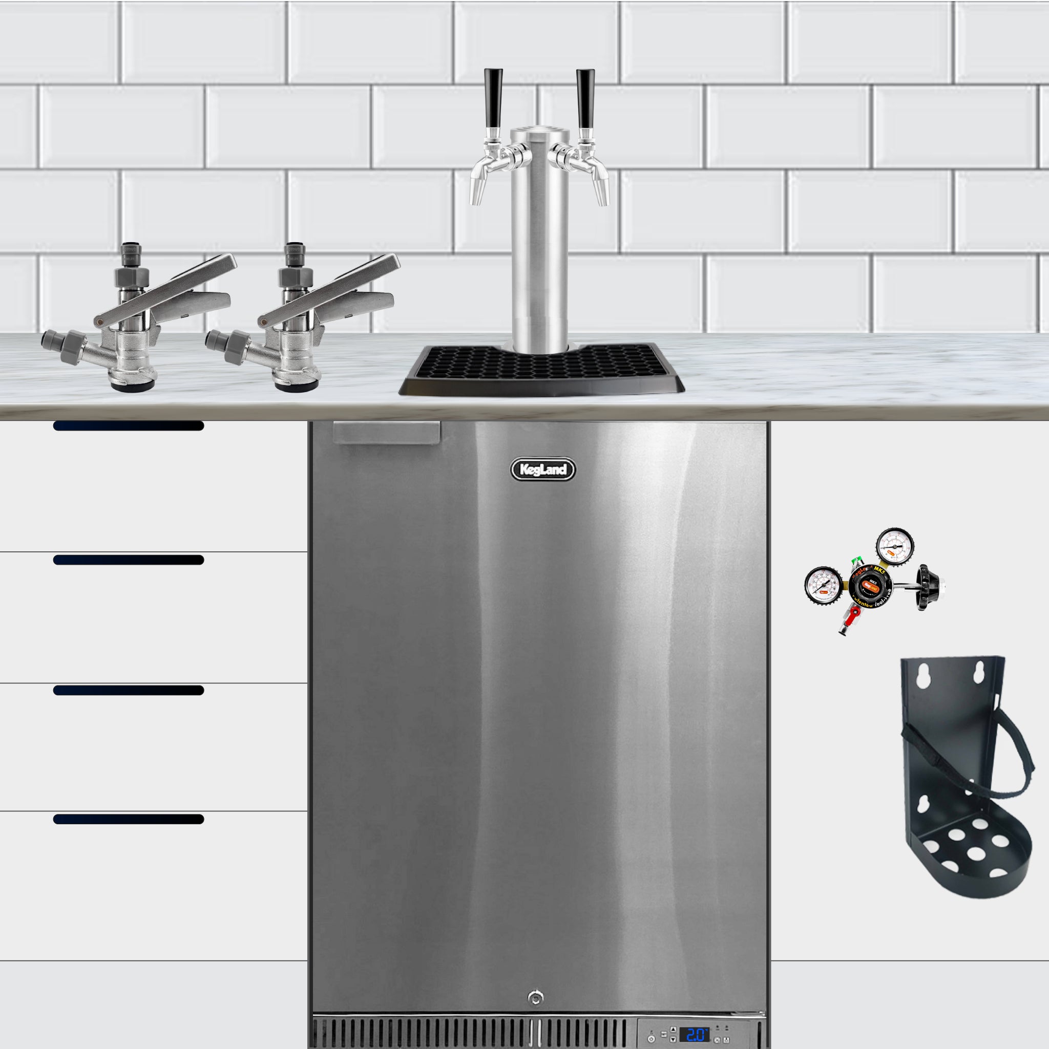KegLand Under Cover Kegerator Builder