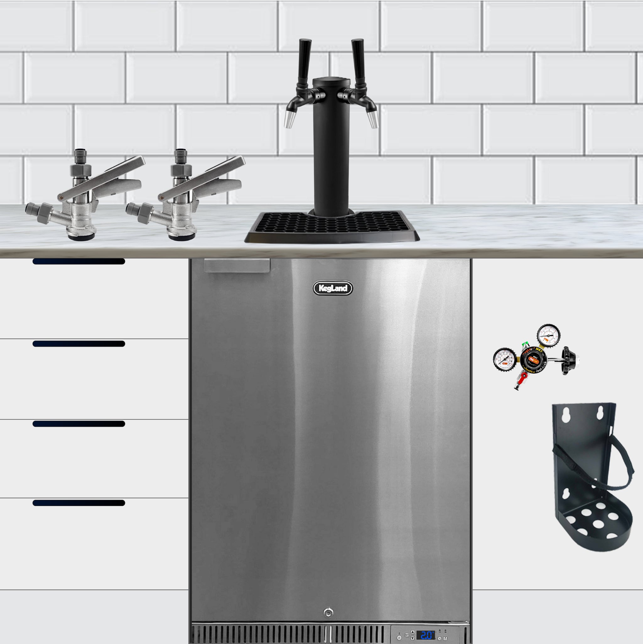 KegLand Under Cover Kegerator Builder