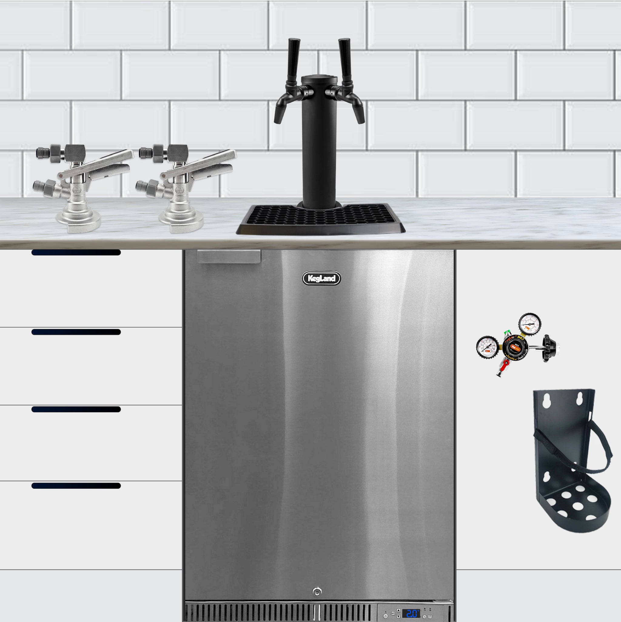KegLand Under Cover Kegerator Builder