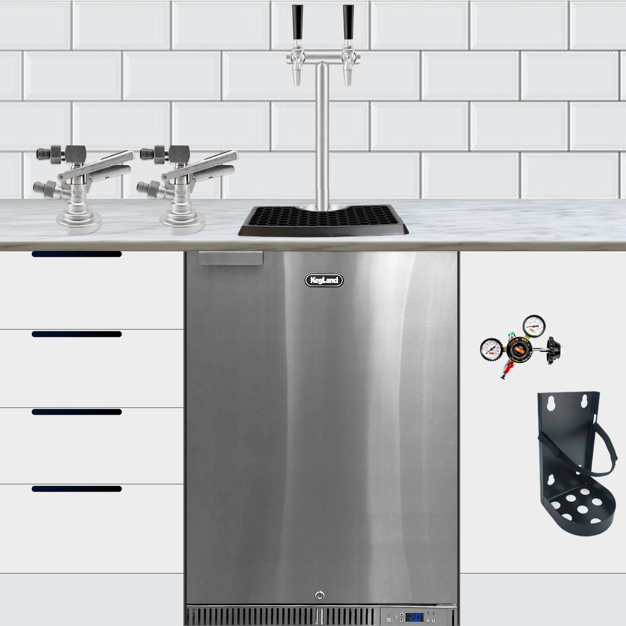 KegLand Under Cover Kegerator Builder