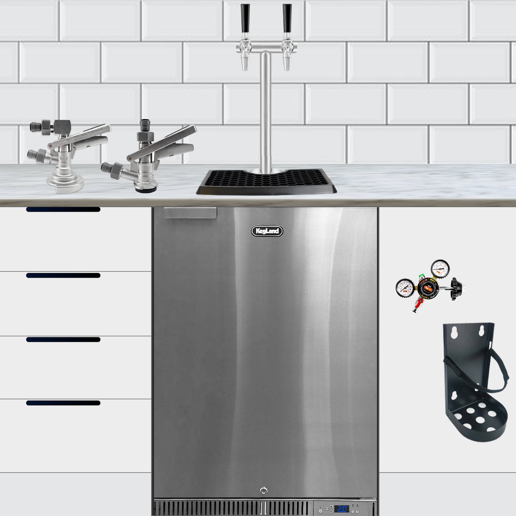 KegLand Under Cover Kegerator Builder
