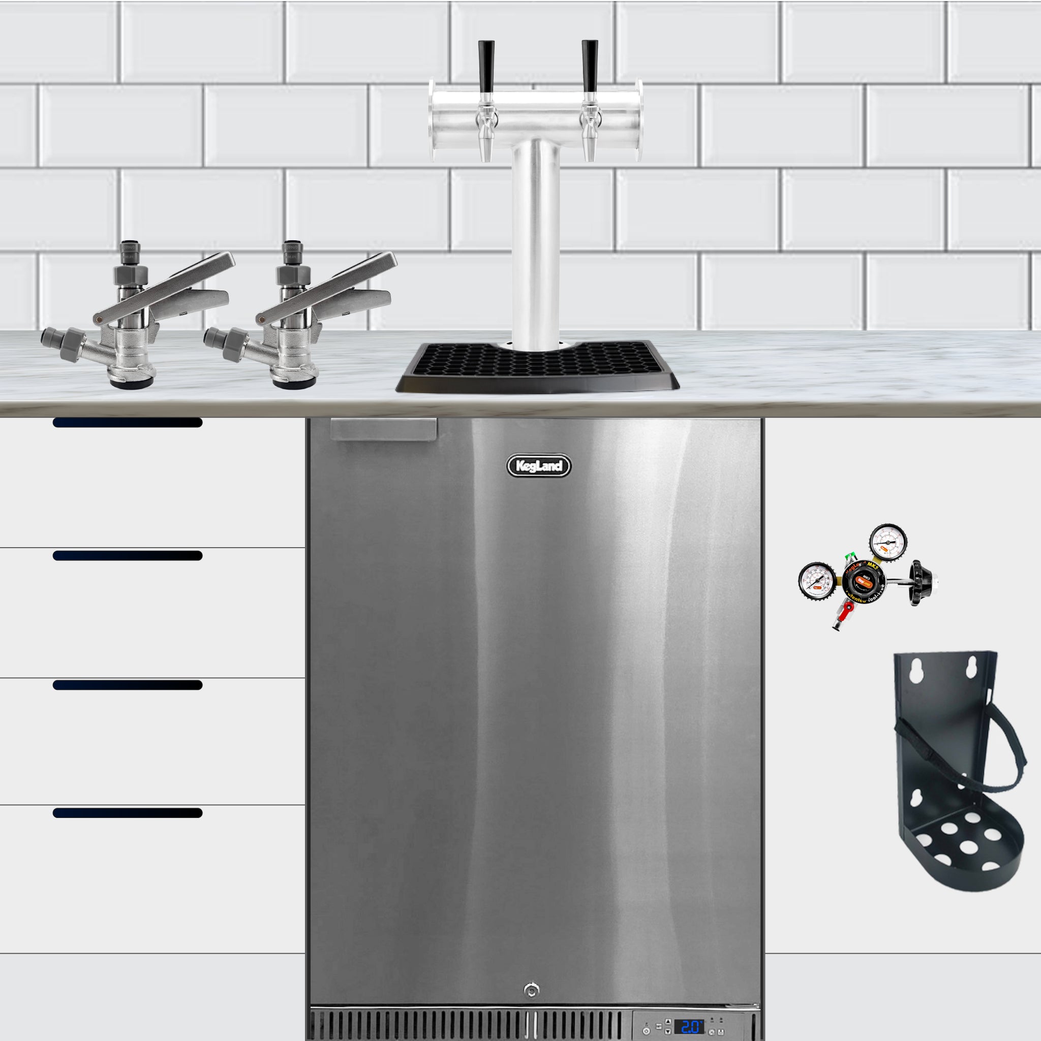 KegLand Under Cover Kegerator Builder