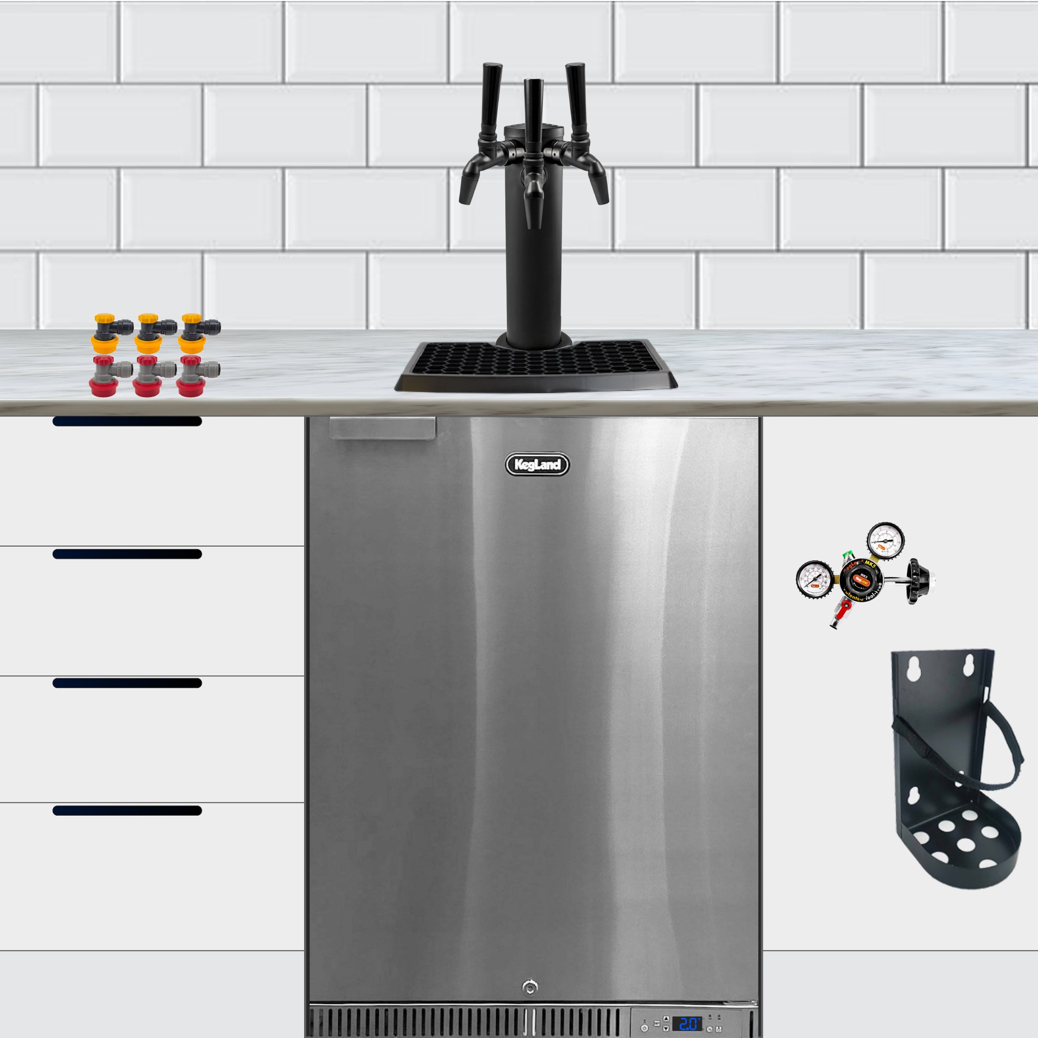 KegLand Under Cover Kegerator Builder