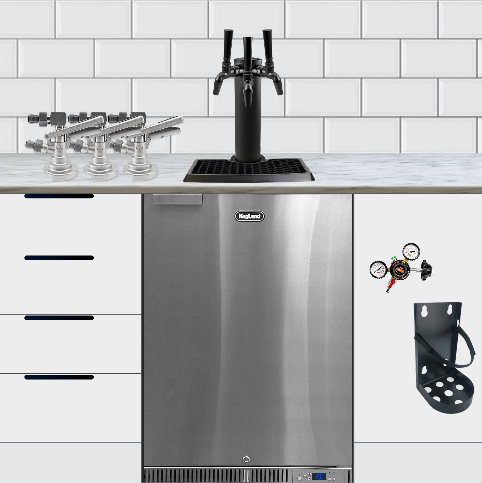 KegLand Under Cover Kegerator Builder