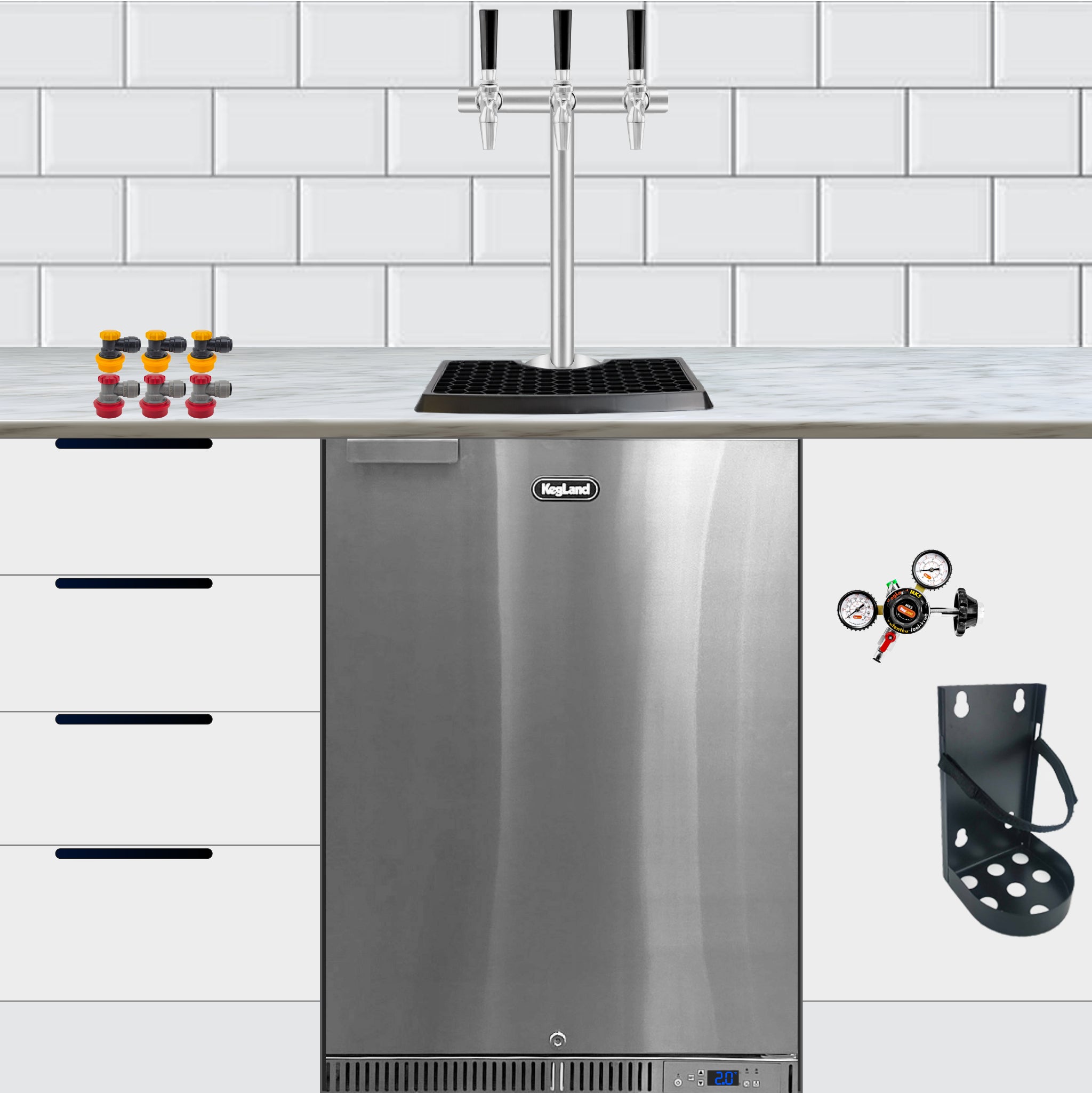 KegLand Under Cover Kegerator Builder