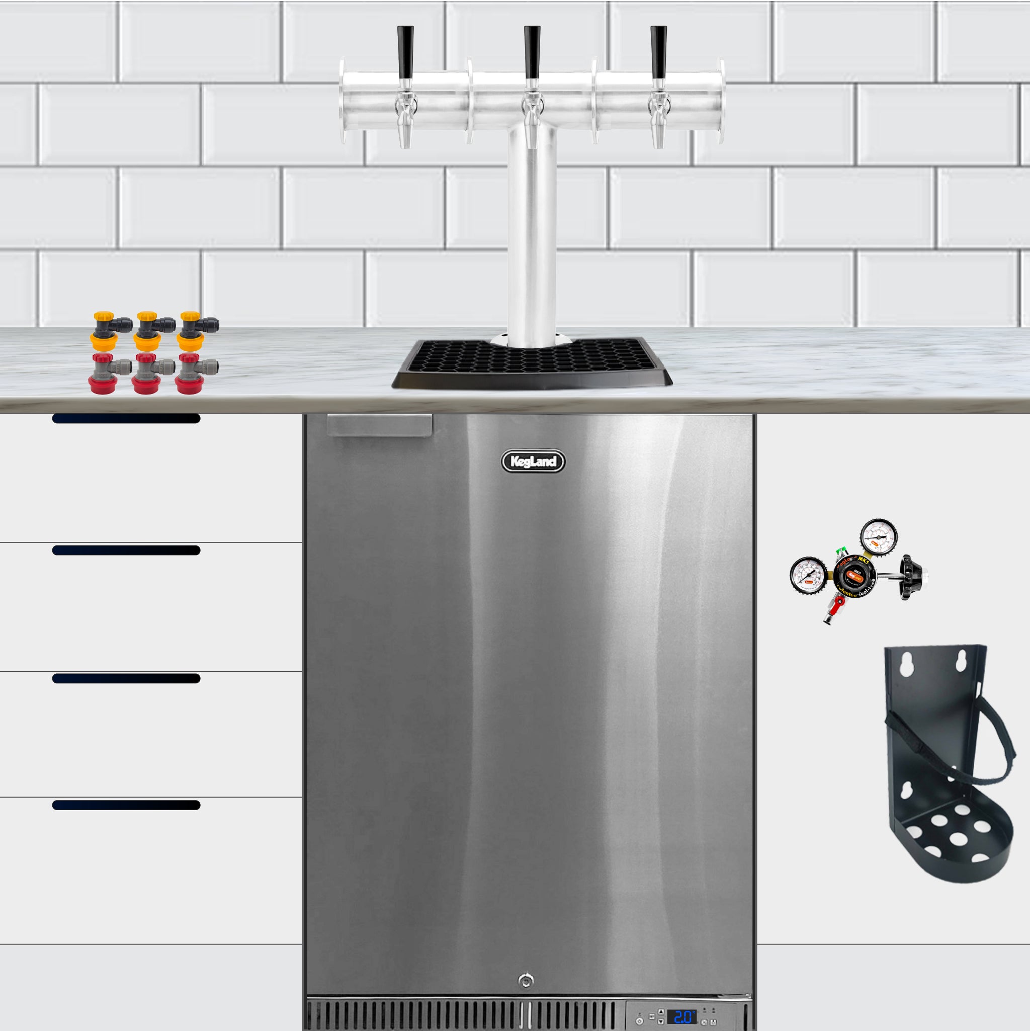 KegLand Under Cover Kegerator Builder