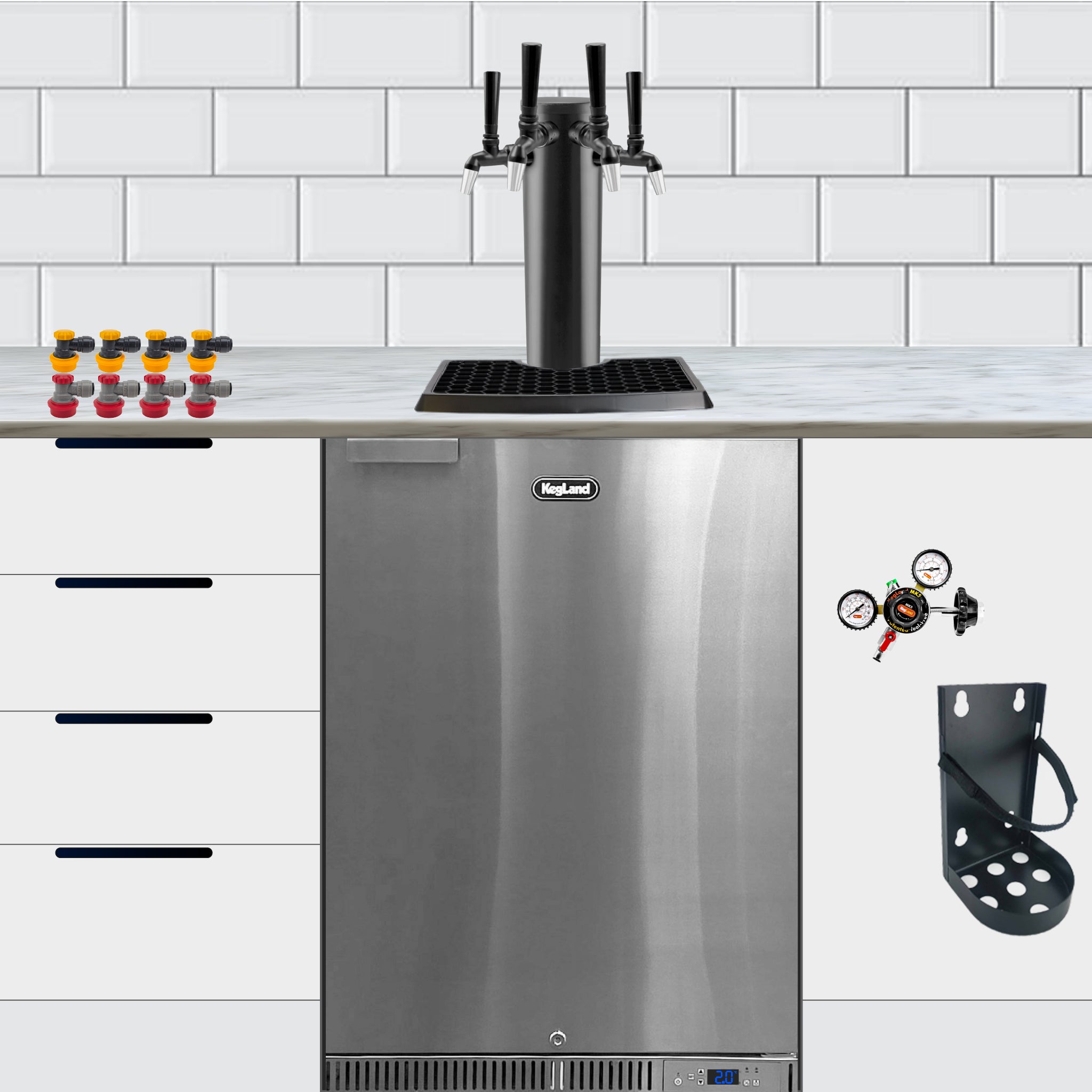 KegLand Under Cover Kegerator Builder