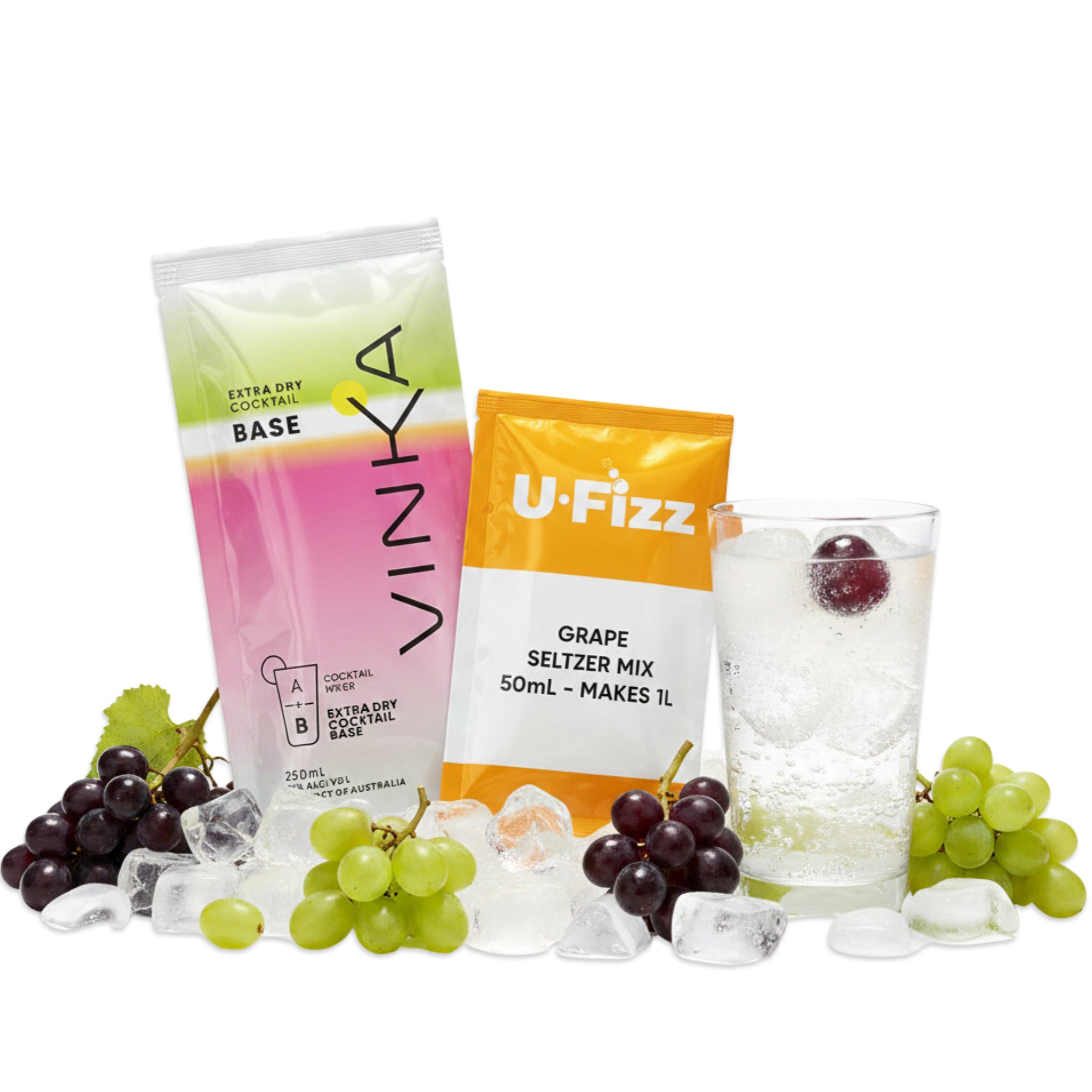 VINKA U-Fizz Natural Grape Seltzer | 5.5% | makes 1L