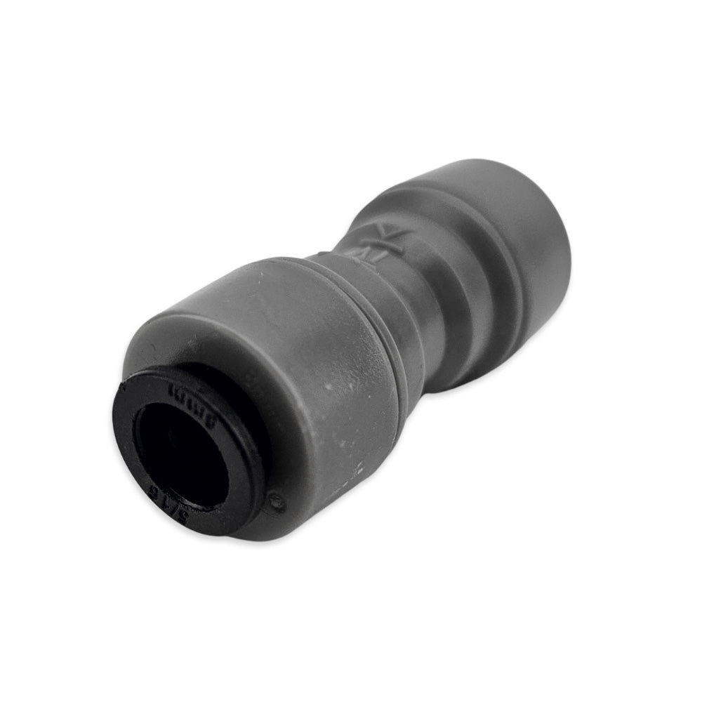 The double o-ring system also means that we can bend the hose with much tighter radius without causing leaking issues. 