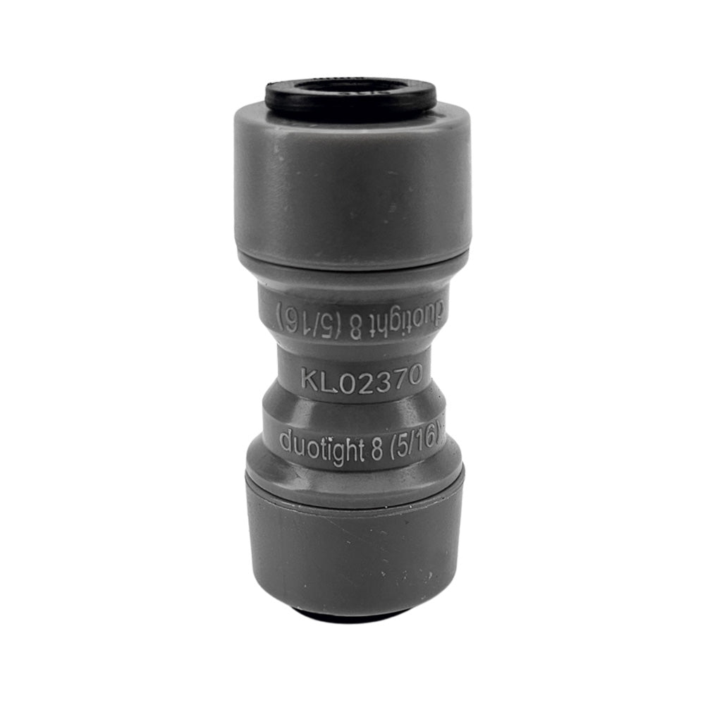 The double o-ring system also means that we can bend the hose with much tighter radius without causing leaking issues. 