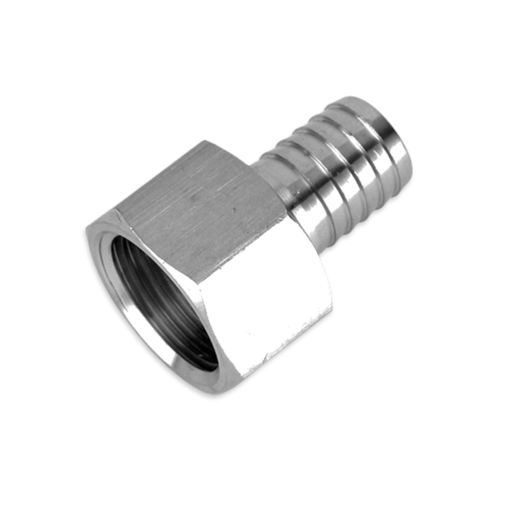 Commonly used as a permanent hose fitting for the 25w Magnetic Driven Pumps.