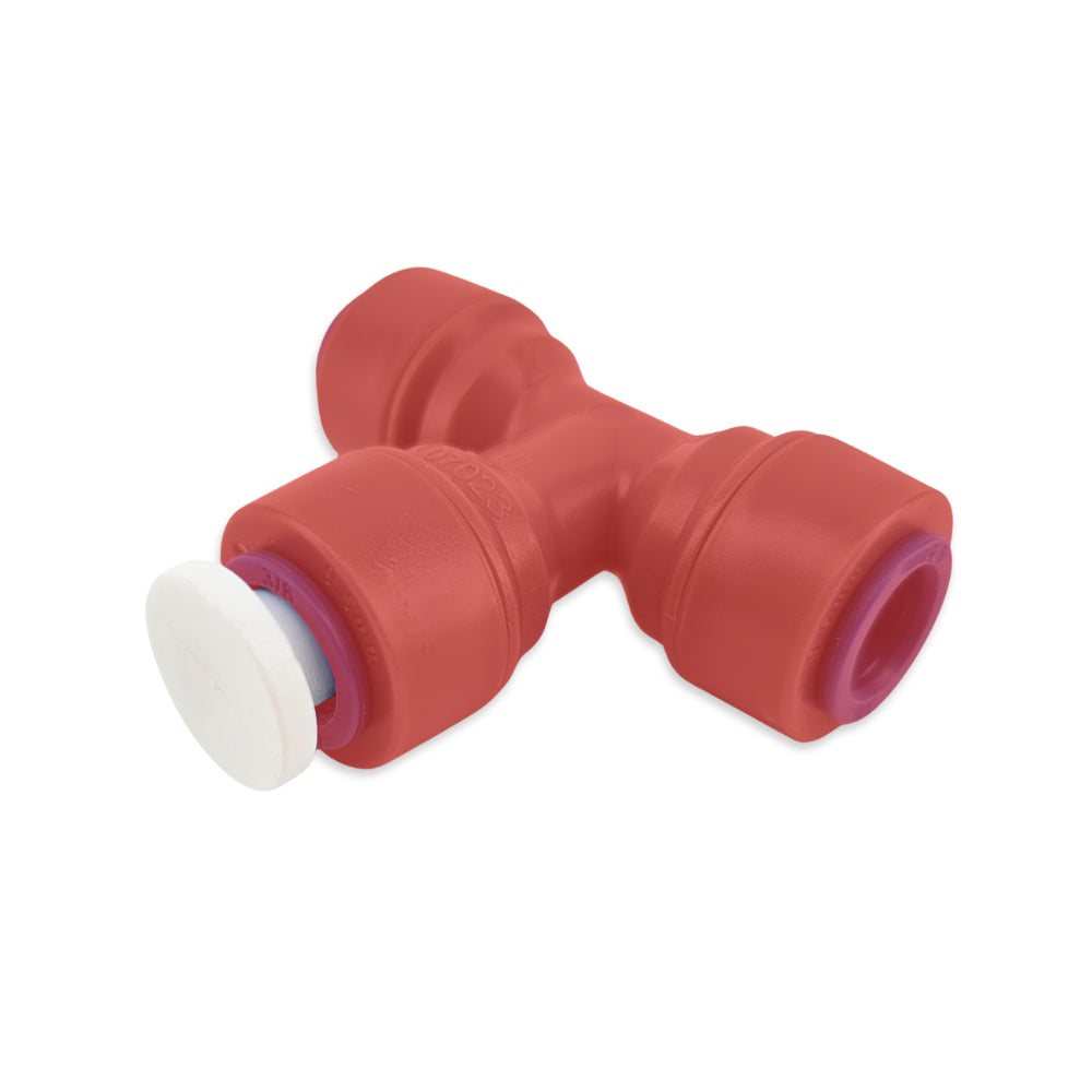 These duotight plugs are used to block up your 9.5mm (3/8") tee's elbows or fittings for gas leak testing or simply to plug an unused section.