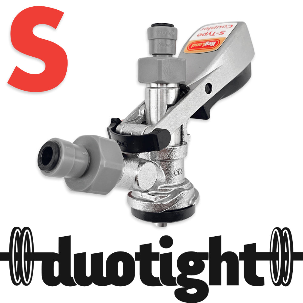 Commonly referred to as the "Twist On Coupler" for the twist style kegs that aren't D-Type.
Suitable for attaching Asahi, Heineken, Hofbrau Kegs
